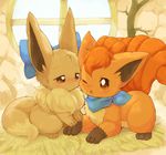  blush duo eevee feral fur hay nintendo pok&eacute;mon syationthecop video_games vulpix 