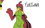  anthro avian avoid_posting battle_fennec_(artist) beak breasts female fortuna_(character) natu nintendo pok&eacute;mon video_games wings 