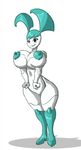  big_breasts big_butt breast_squish breasts butt curvaceous erect_nipples female grin high_heels huge_breasts huge_butt jenny_wakeman looking_at_viewer machine my_life_as_a_teenage_robot nipples pigtails pussy robot shinysteel thick_thighs voluptuous wide_hips 