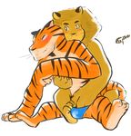  alex_the_lion feline lion madagascar male male/male mammal russian tiger tohfu vitaly_the_tiger 