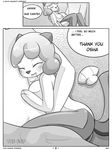  after_sex anthro basketgardevoir big_breasts blush breasts clothing comic cuddling female human male male/female mammal mustelid nintendo nipples oshawott otter pok&eacute;mon pussy shell sleeping trainer video_games 