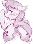  2016 anus blush butt dock duo earth_pony equine fearingfun female feral friendship_is_magic hair hi_res horse male mammal my_little_pony octavia_(mlp) open_mouth penetration penis pony pussy sex solo_focus tongue tongue_out vaginal vaginal_penetration 