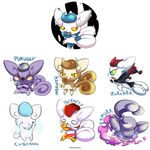  cubchoo espurr meowstic meowth myiu nintendo pok&eacute;mon pokemon_variations purugly scrafty video_games zoroark 