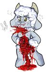  &lt;3 ambiguous_gender caprine claws gore guts mammal musicsheep_(character) sheep slit_throat tagme ufo._(artist) 