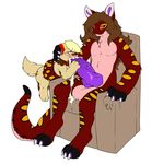  canine chair collar cookie cookie_draconia cub cum food forced hybrid hyper mammal messy oral penis rape redras_shoru reptile scalie snake snolf wolf young zer0 