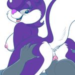  2016 anal anal_penetration anon anthro anus bedroom_eyes big_butt big_tail black_eyes breasts butt butt_grab digital_media_(artwork) duo edit facesitting female fifi_la_fume fluffy_tail fur hair half-closed_eyes hand_on_butt licking lonbluewolf looking_back looking_down male male/female mammal nipples open_mouth oral penetration purple_fur raised_tail seductive side_boob simple_background skunk spread_butt spreading teeth tiny_toon_adventures tongue tongue_out warner_brothers white_background white_sclera 