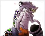  bars cat cuddling feline leopard male male/male mammal rainbow sex skittles snow_leopard 