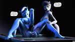  16:9 2016 3d_(artwork) animal_genitalia animal_penis anthro anthrofied balls big_breasts breasts cgi dialogue digital_media_(artwork) earth_pony english_text equine erection feet friendship_is_magic hi_res horn horse intersex mammal moreuselesssource_(artist) my_little_pony nipples nude octavia_(mlp) open_mouth penis pony source_filmmaker text toes trixie_(mlp) unicorn 