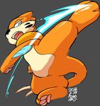  attacking buizel ehime_mikan fighting furry pokemon 