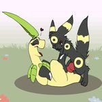  &lt;3 animal_genitalia animal_penis anus bayleef blush canine_penis daughter eeveelution father father_and_daughter female flower fuf grin incest knot male male/female malyabay meadow nintendo open_mouth outside parent penetration penis plant pok&eacute;mon pussy skrien umbreon vaginal vaginal_penetration video_games 