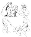  all_fours anus ass bestiality black_sclera breasts closed_eyes commentary creature doggystyle fellatio full_body gen_4_pokemon girl_on_top greyscale hetero long_hair looking_back lopunny monochrome motion_lines nipples nude open_mouth oral original penis pokemon pokemon_(creature) sex simple_background sketch spread_ass spread_legs testicles trainer-liviann uncensored vaginal white_background 