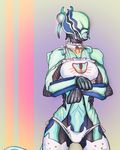  :3 alien bell_collar breasts cat_lingerie cleavage clothed clothing collar female lingerie mammal not_furry solo tenno valkyr_(warframe) warframe zilv-nyan 