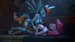  3d_(artwork) anthro anthrofied big_breasts big_dom_small_sub blue_eyes blue_fur breast_grab breast_smother breast_squeeze breast_squish breasts cum cum_inside digital_media_(artwork) domination equine female female_domination fox_whisper85 friendship_is_magic fur group group_sex hand_on_breast human human_on_anthro intersex interspecies larger_female looking_pleasured male mammal my_little_pony nipples nude orgasm orgy pillow pink_fur pinkie_pie_(mlp) purple_eyes rainbow_dash_(mlp) sex size_difference smaller_male smothering sofa source_filmmaker threesome vaginal wings 