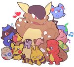  &lt;3 azurill budew cleffa elekid igglybuff kangaskhan magby mblock nintendo pichu pok&eacute;mon riolu smoochim togepi video_games 