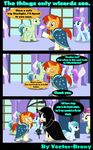  2016 absurd_res bone cloak clothing comic crystal_pony_(mlp) death_(personification) equine female friendship_is_magic grim_reaper hi_res horn horse male mammal melee_weapon my_little_pony polearm pony scythe skeleton sunburst_(mlp) unicorn vector-brony weapon 