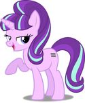  absurd_res alpha_channel cutie_mark dashiesparkle equine female feral friendship_is_magic hair hi_res horn mammal multicolored_hair my_little_pony simple_background smile solo starlight_glimmer_(mlp) transparent_background two_tone_hair unicorn 