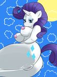  big_breasts breasts dessikuu equine friendship_is_magic hi_res horn mammal my_little_pony nipples rarity_(mlp) unicorn 