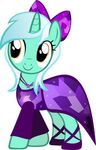  clothed clothing dress equine female feral friendship_is_magic fur hair horn horse lyra_heartstrings_(mlp) mammal my_little_pony pony unicorn 