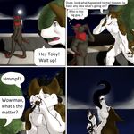  canine comic doggystylezmb hi_res male male/male mammal merging rubber tentacles transformation 