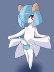  blush clothing cum featherystorm full-length_portrait grey_background hi_res kirlia male nintendo penis pok&eacute;mon portrait red_eyes shiny_pok&eacute;mon simple_background solo tongue tongue_out underwear unusual_penis video_games 