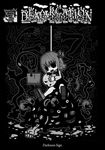  blood clone darkness eyes genkidaun greyscale hands monochrome mouth rumia solo spell_card teeth touhou 