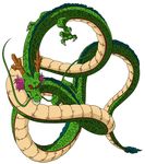  absurdres claws dragon dragon_ball highres horns male male_focus monster purple_hair red_eyes shenlong shenron simple_background whiskers 