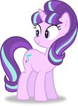  cutie_mark equine female feral friendship_is_magic hair hi_res horn mammal multicolored_hair my_little_pony simple_background solo starlight_glimmer_(mlp) two_tone_hair unicorn white_background 