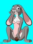  2016 breasts candy chocolate chocolate_egg clothed clothing digital_media_(artwork) disney eating egg female food fur generalscot grey_fur gscot judy_hopps lagomorph long_ears mammal misleading_thumbnail purple_eyes rabbit simple_background smile solo text zootopia 