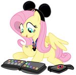  alpha_channel cyan_eyes disney equine feathered_wings feathers female feral fluttershy_(mlp) friendship_is_magic fur hair horse long_hair lostinthetrees_(artist) mammal mickey_mouse_ears my_little_pony open_mouth pegasus pin pink_hair pony scrapbook simple_background smile solo transparent_background wings yellow_fur 