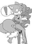  ! 4_toes anthro big_tail blush canine erection eyes_closed feet fluffy fluffy_tail fox fur greyscale hedgehog hindpaw humanoid_penis male male/male mammal miles_prower monochrome multi_tail open_mouth paws penis redhixen shadow_the_hedgehog sonic_(series) toes 