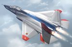  afterburner aircraft airplane cloud day dutch_angle fighter_jet flying japan japanese_flag jet military military_vehicle pilot real_life realistic reflection signature x-2_shinshin zephyr164 