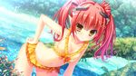  game_cg lea_granatfeuer_von_wolfsburg matsushita_makako stars suzuhira_hiro swimsuit water 