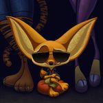  2016 antelope anthro canine digital_media_(artwork) disney duo eyewear feline female fennec finnick fox fur gazelle gazelle_(zootopia) hi_res male mammal nik159 sunglasses tiger zootopia 