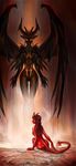  12-tf demon female glowing glowing_eyes hi_res wings 