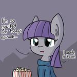  clothed clothing english_text equine female feral friendship_is_magic hair horse mammal maud_pie_(mlp) my_little_pony reaction_image solo text tjpones 