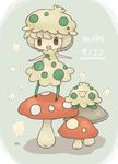  bad_id bad_pixiv_id gen_3_pokemon lowres moemon mushroom personification pokemon pokemon_(creature) shroomish solo tamamochi 
