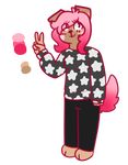  canine chibi clothing invalid_color mammal sweater 