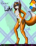  2016 anthro brown_hair canine digital_media_(artwork) fan_character fox girly hair kirathesavor knotting lokn long_hair mammal nipples nude paws penis piercing sex yellow_eyes 