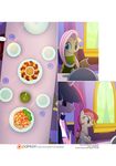  comic cup digital_media_(artwork) earth_pony equine fluttershy_(mlp) food friendship_is_magic gashiboka group horn horse mammal my_little_pony patreon plate pony rose_(mlp) twilight_sparkle_(mlp) 