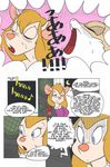  chip_&#039;n_dale_rescue_rangers comic crossover disney female female/female gadget_hackwrench ken_singshow lagomorph lola_bunny looney_tunes macro mammal micro monochrome mouse orgasm rabbit rodent size_difference text tongue tongue_out translated warner_brothers 