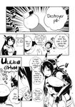  beamed_eighth_notes comic doraemon doraemon_(character) english fairy_(kantai_collection) greyscale hard_translated kantai_collection long_hair monochrome musical_note nagato_(kantai_collection) parody pill source_request watarai_keiji 