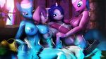  3d_(artwork) aloe anthro digital_media_(artwork) equine friendship_is_magic horse intersex jimahn lotus_blossom mammal my_little_pony pony rarity_(mlp) source_filmmaker spa sweetie_belle_(mlp) 