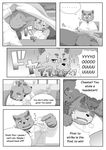  big_muscles comic cum cum_on_face drugs feline gammachaos male male/male mammal muscular size_difference small_dom_big_sub tiger 