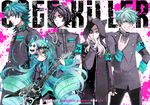  alex_redgrave band clyde_coen cover dark_heald eyeliner eyepatch hood hoodie long_hair makeup mask multiple_boys naki_ringo original otoko_no_ko pentagram spree_killer very_long_hair woolf_crawford zero_bunker 