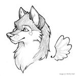  &lt;3 2006 ambiguous_gender black_eyes black_nose canine english_text eyebrows eyelashes fur mammal solo text watermark white_sclera wings wolf wolfy-nail 
