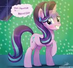  2016 english_text equine female friendship_is_magic hi_res horn mammal my_little_pony solo starlight_glimmer_(mlp) sweat text the-butcher-x thought unicorn 