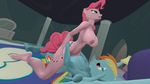  anthro balls butt duo earth_pony equine food friendship_is_magic horse male male/male mammal my_little_pony penis pinkie_pie_(mlp) pony rainbow rainbow_dash_(mlp) sex 