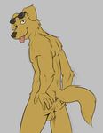  anthro anus backsack balls bojack_horseman butt canine dog eyewear flat_colors guide_lines holding_butt looking_at_viewer looking_back male mammal mr._peanutbutter nude pinup pose rear_view seductive skunkjunkie solo spread_butt spreading standing sunglasses sunglasses_on_forehead tongue tongue_out 