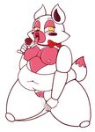 animatronic candy canine drooling female five_nights_at_freddy&#039;s five_nights_at_freddy&#039;s_2 food fox funtime_foxy_(fnaf) lollipop machine mammal mangle_(fnaf) nipples overweight robot saliva snaxattacks tongue video_games 