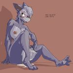  2016 after_masturbation anthro bat blush breasts dripping female fur green_eyes mammal nipple_piercing nipples nude paru_(artist) piercing purple_fur pussy_juice sitting solo tongue tongue_out vivian_(valtik) 